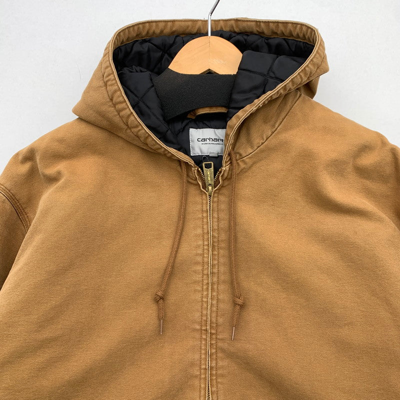 【中古品】【メンズ】 Carhartt カーハート ACTIVE JACKET アクティブジャケット アウター ブランド 古着 145-260418-gm-32-fuz サイズ：XL カラー：ブラウン 万代Net店