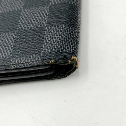 【現状渡し品】【メンズ】 LOUIS VUITTON ルイ・ヴィトン N63096 ダミエグラフィット トリフォルド 三つ折り財布 コンパクト財布 179-231030-mk-12-izu カラー：ブラック 万代Net店