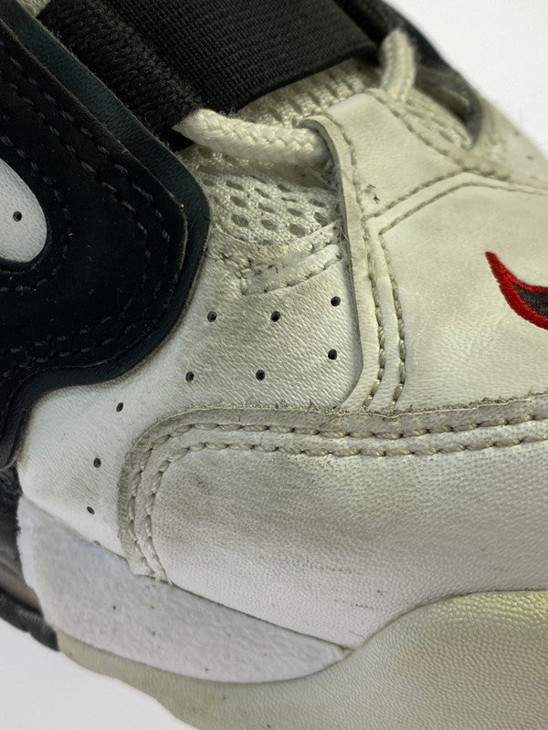 【中古品】【メンズ】 NIKE ナイキ AIR MORE UPTEMPO WHITE BLACK UNIVERSITY RED 2020 414962-105 エアー モア アップテンポ スニーカー 靴 160-250725-jt-03-min サイズ：US 10 28.0cm カラー：WHITE/BLACK-UNIVARSITY RED 万代Net店