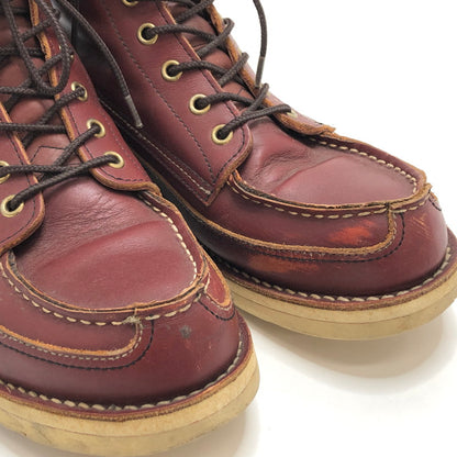 【現状渡し品】【メンズ】 Danner ダナー Danner ダナー CAMALLI 2 D4121 モックトゥ ワークブーツ レザー シューズ 靴 165-250918-hn-03-fur サイズ：8 1/2(26.5cm相当) カラー：ブラウン系 万代Net店