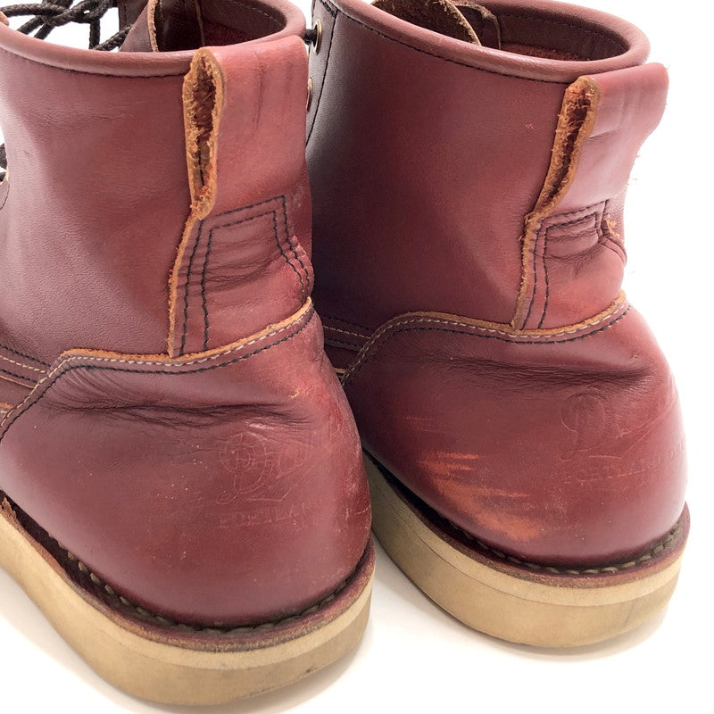 【現状渡し品】【メンズ】 Danner ダナー Danner ダナー CAMALLI 2 D4121 モックトゥ ワークブーツ レザー シューズ 靴 165-250918-hn-03-fur サイズ：8 1/2(26.5cm相当) カラー：ブラウン系 万代Net店