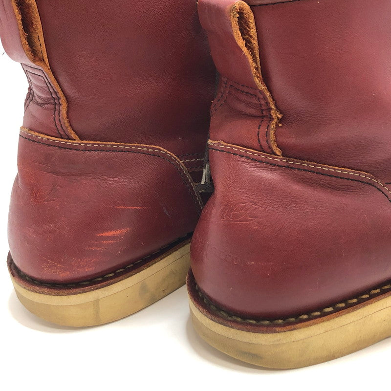 【現状渡し品】【メンズ】 Danner ダナー Danner ダナー CAMALLI 2 D4121 モックトゥ ワークブーツ レザー シューズ 靴 165-250918-hn-03-fur サイズ：8 1/2(26.5cm相当) カラー：ブラウン系 万代Net店