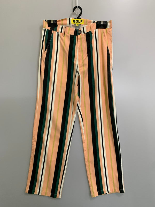 【中古品】【メンズ】 GOLF WANG ゴルフワン STRIPED PANTS ストライプパンツ ボトムス 153-260404-kk-03-min サイズ：30 カラー：マルチカラー 万代Net店