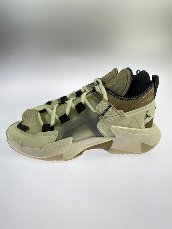 【中古美品】【メンズ】 NIKE ナイキ JORDAN WHY NOT ZER0.5 COCONUT MILK KHAKI RATTAN BLACK DC3638-102 ジョーダン ワイノットゼロ.5 スニーカー 160-250829-em-15-min サイズ：26.0cm カラー：ココナッツミルク/カーキ/ラタン/ブラック 万代Net店