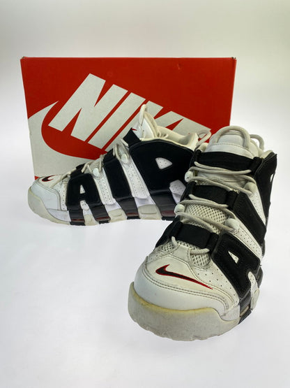 【中古品】【メンズ】 NIKE ナイキ AIR MORE UPTEMPO WHITE BLACK UNIVERSITY RED 2020 414962-105 エアー モア アップテンポ スニーカー 靴 160-250725-jt-03-min サイズ：US 10 28.0cm カラー：WHITE/BLACK-UNIVARSITY RED 万代Net店