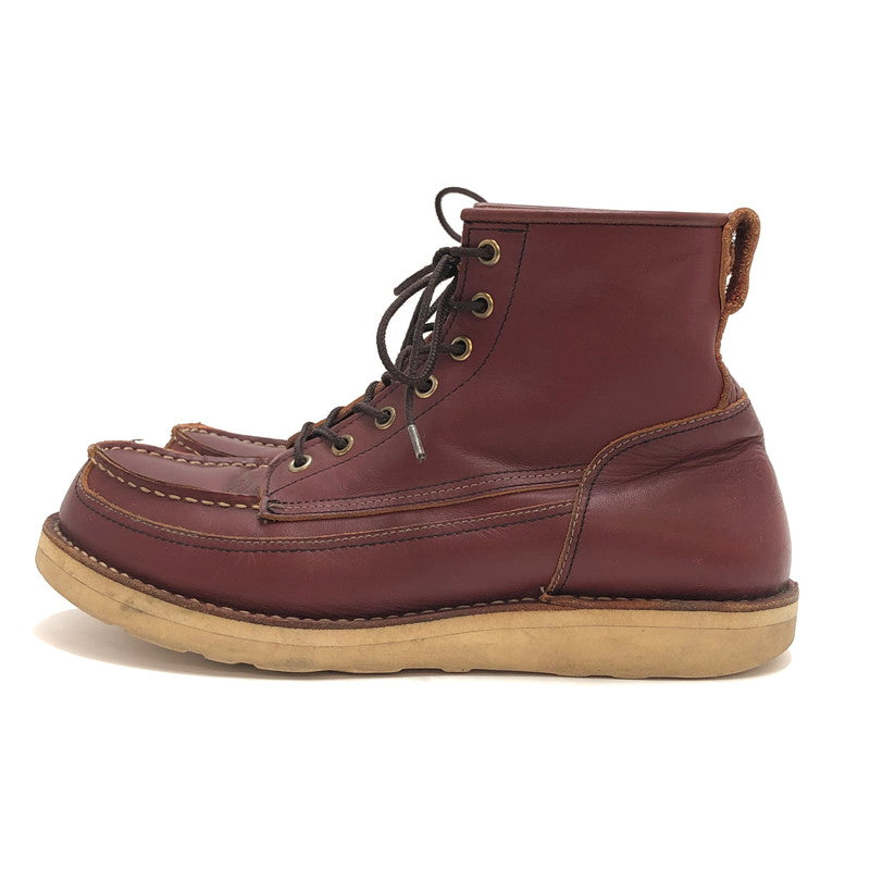 【現状渡し品】【メンズ】 Danner ダナー Danner ダナー CAMALLI 2 D4121 モックトゥ ワークブーツ レザー シューズ 靴 165-250918-hn-03-fur サイズ：8 1/2(26.5cm相当) カラー：ブラウン系 万代Net店