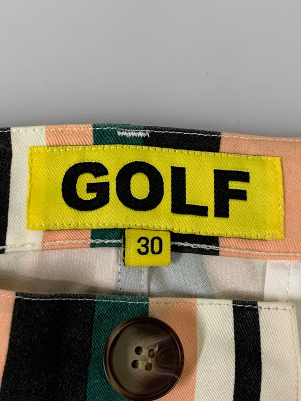 【中古品】【メンズ】 GOLF WANG ゴルフワン STRIPED PANTS ストライプパンツ ボトムス 153-260404-kk-03-min サイズ：30 カラー：マルチカラー 万代Net店