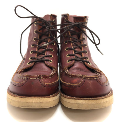 【現状渡し品】【メンズ】 Danner ダナー Danner ダナー CAMALLI 2 D4121 モックトゥ ワークブーツ レザー シューズ 靴 165-250918-hn-03-fur サイズ：8 1/2(26.5cm相当) カラー：ブラウン系 万代Net店