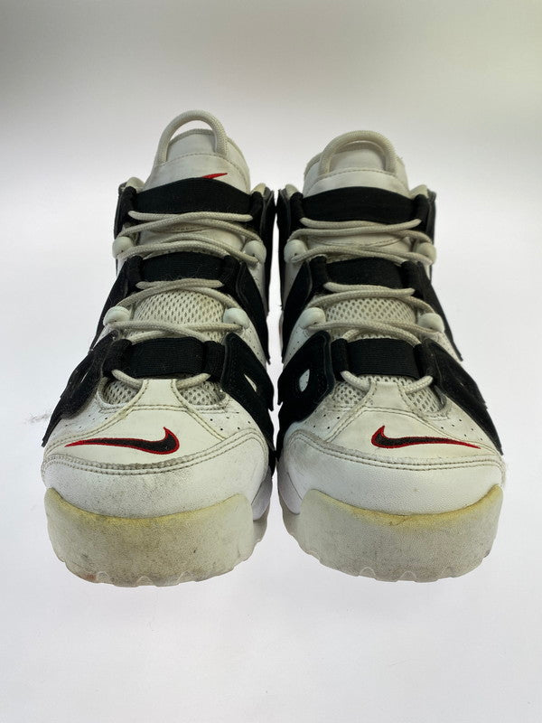 【中古品】【メンズ】 NIKE ナイキ AIR MORE UPTEMPO WHITE BLACK UNIVERSITY RED 2020 414962-105 エアー モア アップテンポ スニーカー 靴 160-250725-jt-03-min サイズ：US 10 28.0cm カラー：WHITE/BLACK-UNIVARSITY RED 万代Net店