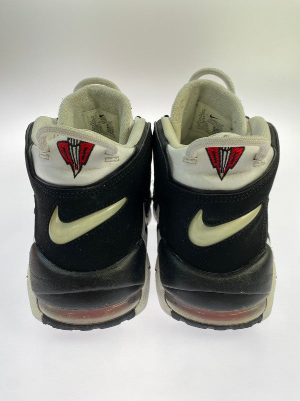 【中古品】【メンズ】 NIKE ナイキ AIR MORE UPTEMPO WHITE BLACK UNIVERSITY RED 2020 414962-105 エアー モア アップテンポ スニーカー 靴 160-250725-jt-03-min サイズ：US 10 28.0cm カラー：WHITE/BLACK-UNIVARSITY RED 万代Net店