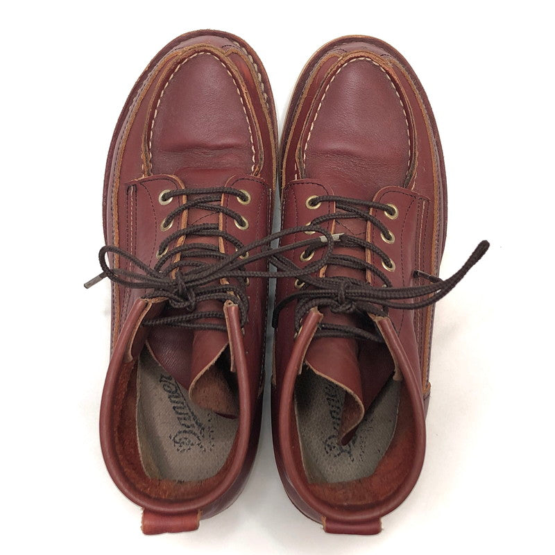 【現状渡し品】【メンズ】 Danner ダナー Danner ダナー CAMALLI 2 D4121 モックトゥ ワークブーツ レザー シューズ 靴 165-250918-hn-03-fur サイズ：8 1/2(26.5cm相当) カラー：ブラウン系 万代Net店
