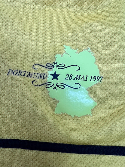 【中古品】【メンズ】 NIKE ナイキ 07-08 BORUSSIA DORTMUND SS GAME SHIRT ボルシア ドルトムント ショートスリーブ ゲーム シャツ 半袖 148-261003-AS-16-hon サイズ：XL カラー：イエロ－/ブラック 万代Net店
