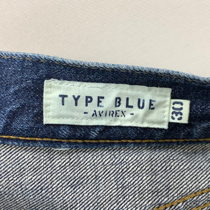 【中古品】【メンズ】 AVIREX アヴィレックス デニムパンツ ジーンズ ボトムス ブランド 古着 156-250511-gm-08-fuz サイズ：30 カラー：インディゴ 万代Net店