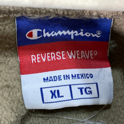 【中古品】【メンズ】 Champion チャンピオン パーカー ブランド 古着 142-260314-gm-02-fuz サイズ：XL カラー：ベージュ 万代Net店