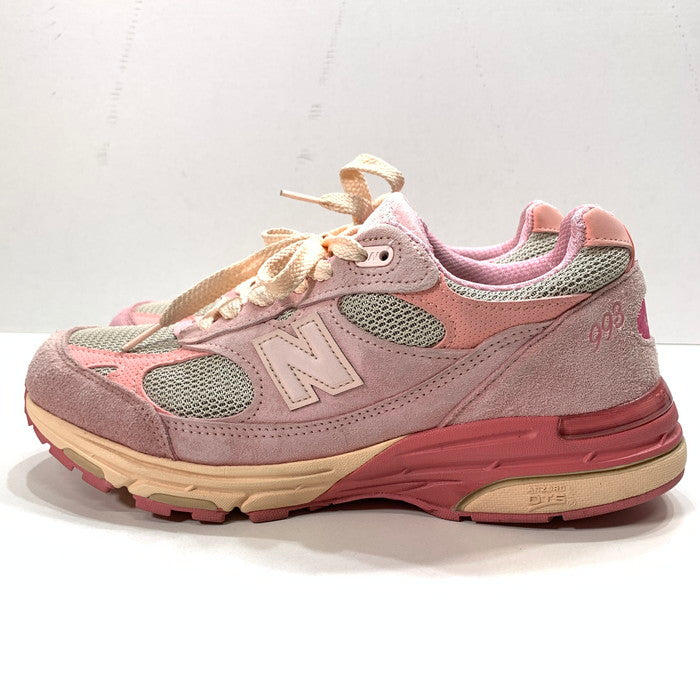 【中古品】【メンズ】 NEW BALANCE ニューバランス MR993JH1 JOE FRESHGOODS スニーカー 162-251109-gm-40-fuz サイズ：26.5cm カラー：ピンク 万代Net店
