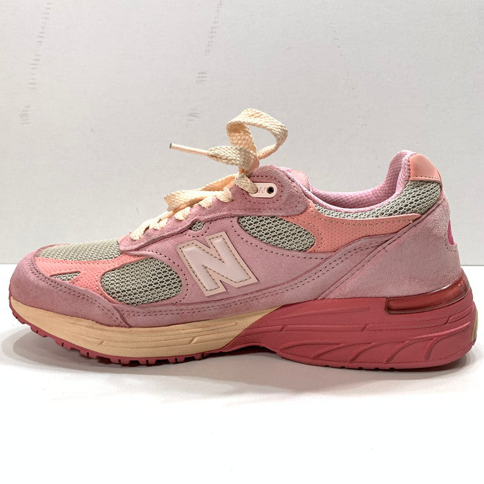 【中古品】【メンズ】 NEW BALANCE ニューバランス MR993JH1 JOE FRESHGOODS スニーカー 162-251109-gm-40-fuz サイズ：26.5cm カラー：ピンク 万代Net店