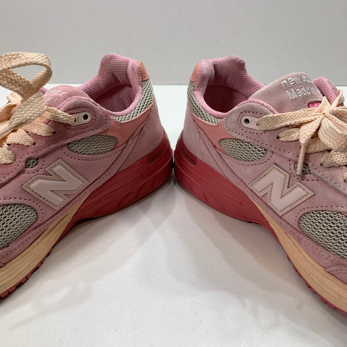 【中古品】【メンズ】 NEW BALANCE ニューバランス MR993JH1 JOE FRESHGOODS スニーカー 162-251109-gm-40-fuz サイズ：26.5cm カラー：ピンク 万代Net店