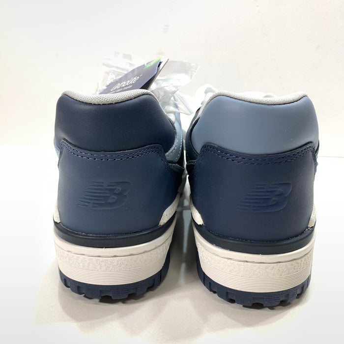 【中古美品】【メンズ】 NEW BALANCE ニューバランス BEAMS BB550 スニーカー 162-251109-gm-39-fuz サイズ：27cm カラー：ネイビー 万代Net店