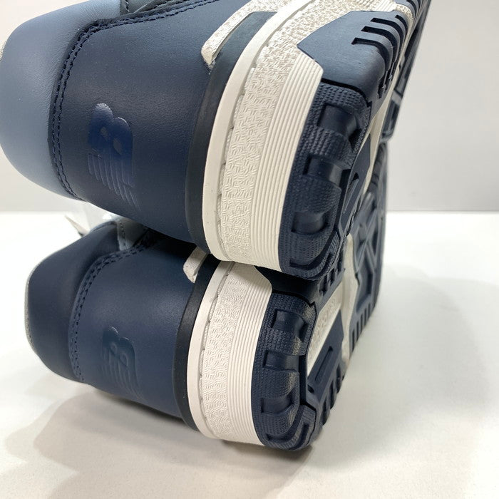 【中古美品】【メンズ】 NEW BALANCE ニューバランス BEAMS BB550 スニーカー 162-251109-gm-39-fuz サイズ：27cm カラー：ネイビー 万代Net店