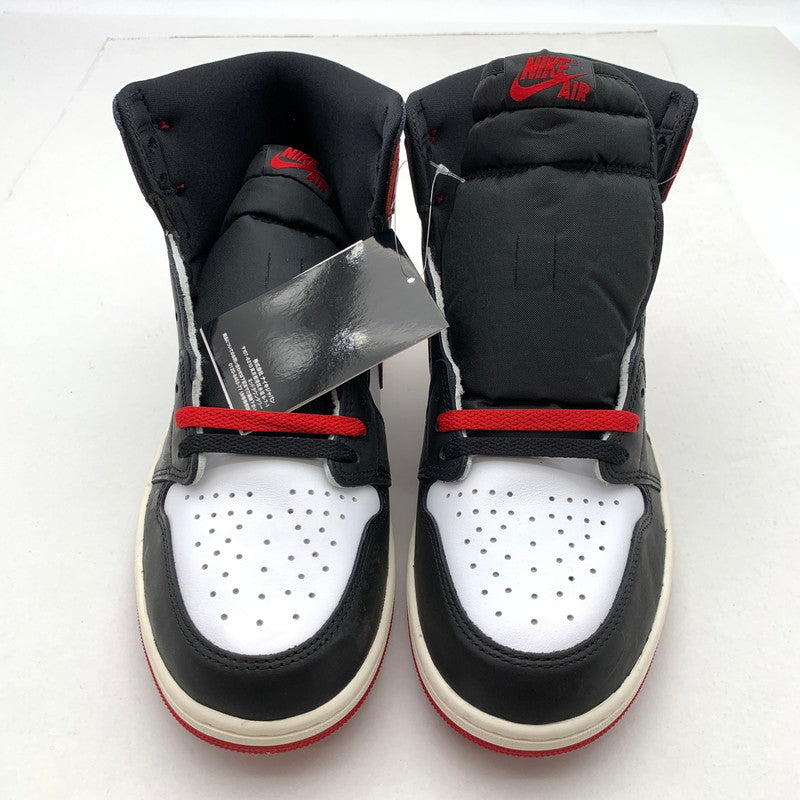 【中古品】【メンズ】 NIKE ナイキ DZ5485-106 AIR JORDAN 1 RETRO HIGH OG "BLACK TOE REIMAGINED" エアジョーダン1 "ブラックトゥ リイマジンド" スニーカー 160-260412-gm-39-fuz サイズ：29cm カラー：レッド 万代Net店