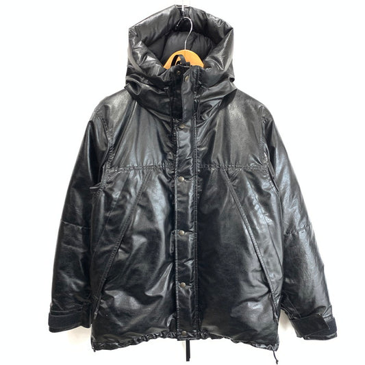 【中古品】【メンズ】 JOURNAL STANDARD ジャーナルスタンダード フェイクレザーダウンジャケット ブランド 古着 147-260314-gm-05-fuz サイズ：不明 カラー：ブラック 万代Net店