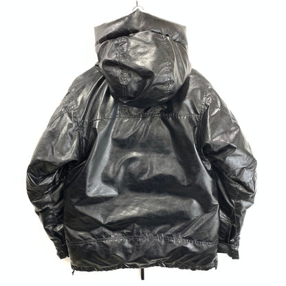 【中古品】【メンズ】 JOURNAL STANDARD ジャーナルスタンダード フェイクレザーダウンジャケット ブランド 古着 147-260314-gm-05-fuz サイズ：不明 カラー：ブラック 万代Net店