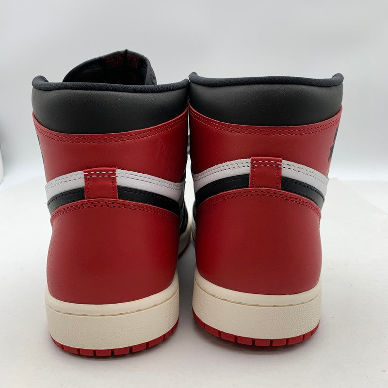 【中古品】【メンズ】 NIKE ナイキ DZ5485-106 AIR JORDAN 1 RETRO HIGH OG "BLACK TOE REIMAGINED" エアジョーダン1 "ブラックトゥ リイマジンド" スニーカー 160-260412-gm-39-fuz サイズ：29cm カラー：レッド 万代Net店