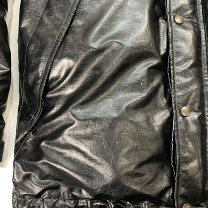【中古品】【メンズ】 JOURNAL STANDARD ジャーナルスタンダード フェイクレザーダウンジャケット ブランド 古着 147-260314-gm-05-fuz サイズ：不明 カラー：ブラック 万代Net店