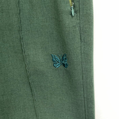 【中古品】【メンズ】 Needles ニードルス EJ142 WARM UP PANT パンツ ボトムス ブランド 古着 151-250601-gm-11-fuz サイズ：XS カラー：グリーン 万代Net店