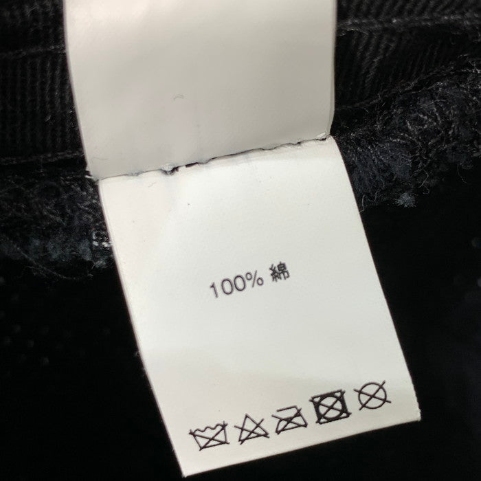 【中古品】【メンズ】 Supreme シュプリーム 21SS STRING CRUSHER ハット ブランド 帽子 149-260221-gm-16-fuz サイズ：S~M カラー：ブラック 万代Net店