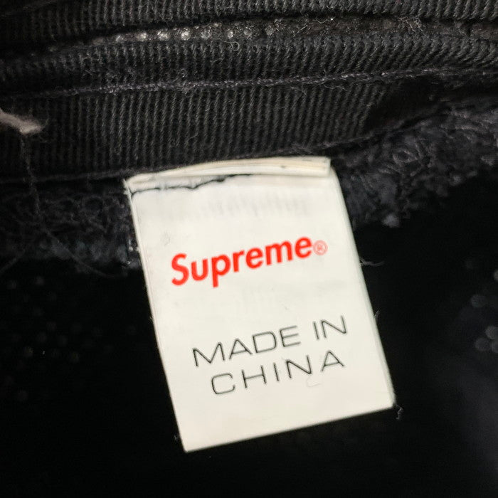 【中古品】【メンズ】 Supreme シュプリーム 21SS STRING CRUSHER ハット ブランド 帽子 149-260221-gm-16-fuz サイズ：S~M カラー：ブラック 万代Net店