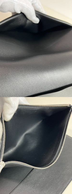 【中古美品】【メンズ/レディース】 HERMES エルメス HERMES エルメス ノートパッド (EAジップ)ノートカバー 手帳カバー A5 ヴォースイフト ブラック 183-250303-SS-02-ich 万代Net店