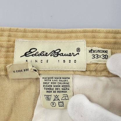 【中古品】【メンズ】 白タグ 90S 2-TUCK CORDUROY PANTS ツータック コーデュロイ パンツ ボトムス ズボン 157-251113-cs-09-izu サイズ：33×30 カラー：ベージュ 万代Net店