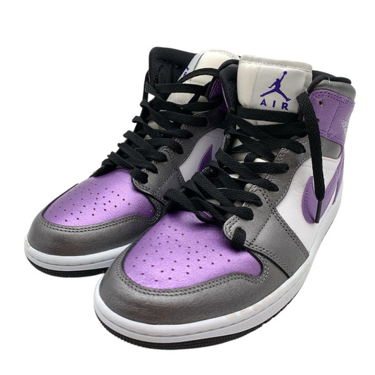 【中古品】【メンズ】 NIKE ナイキ HJ5911-105 AIR JORDAN 1 MID ”METALLIC　PURPLE” エアジョーダン 1 ミッド スニーカー 160-260412-gm-40-fuz サイズ：26.5cm カラー：ホワイト パープル 万代Net店