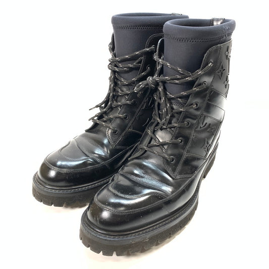 【中古品】【メンズ/レディース】 LOUIS VUITTON ルイ・ヴィトン BM1119 20SS ランドスケープ・ライン アンクルブーツ 179-251109-gm-29-fuz サイズ：8 カラー：ブラック 万代Net店