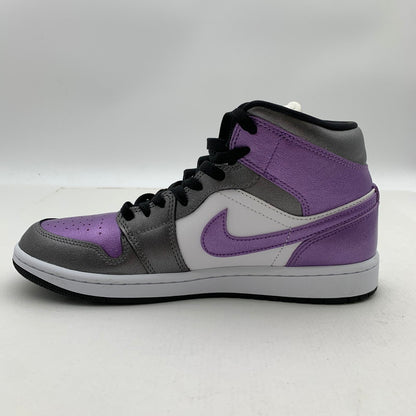【中古品】【メンズ】 NIKE ナイキ HJ5911-105 AIR JORDAN 1 MID ”METALLIC　PURPLE” エアジョーダン 1 ミッド スニーカー 160-260412-gm-40-fuz サイズ：26.5cm カラー：ホワイト パープル 万代Net店