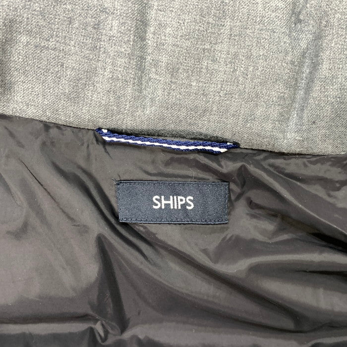 【中古品】【メンズ】 SHIPS シップス 114-55-0124 ALLIED FEATHER&DOWN ダウンジャケット ブランド 古着 147-260314-gm-06-fuz サイズ：S カラー：グレー 万代Net店