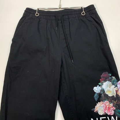 【中古品】【メンズ】 PLEASURES プレジャーズ NEW ORDER EASY PANT イージーパンツ ブランド 古着 153-251207-gm-17-fuz サイズ：S カラー：ブラック 万代Net店