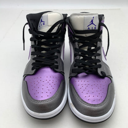 【中古品】【メンズ】 NIKE ナイキ HJ5911-105 AIR JORDAN 1 MID ”METALLIC　PURPLE” エアジョーダン 1 ミッド スニーカー 160-260412-gm-40-fuz サイズ：26.5cm カラー：ホワイト パープル 万代Net店