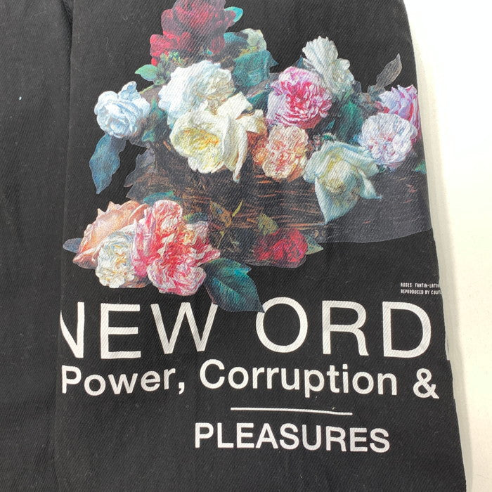 【中古品】【メンズ】 PLEASURES プレジャーズ NEW ORDER EASY PANT イージーパンツ ブランド 古着 153-251207-gm-17-fuz サイズ：S カラー：ブラック 万代Net店