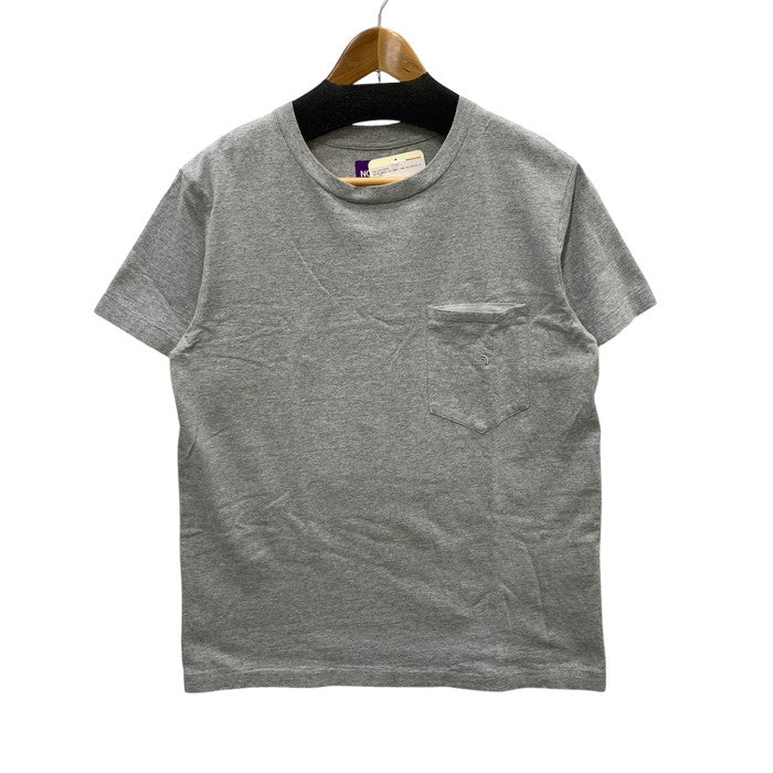 【中古品】【メンズ】 THE NORTH FACE PURPLE LABEL ザノースフェイスパープルレーベル NT3753N 半袖Tシャツ ブランド 古着 144-250510-gm-36-fuz サイズ：S カラー：ライトグレー 万代Net店