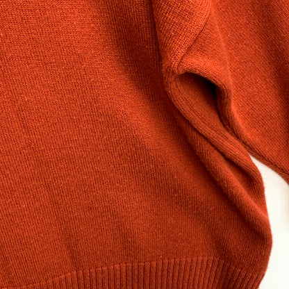 【中古品】【メンズ】 アミアレクサンドレマチウシ タートルネック ニット トップス ブランド 古着 141-250727-gm-26-fuz サイズ：M カラー：オレンジ 万代Net店