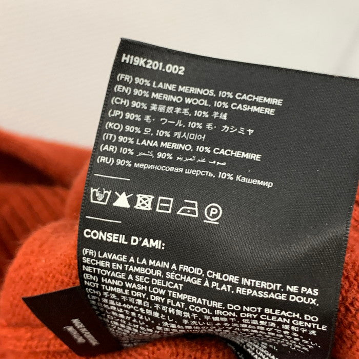 【中古品】【メンズ】 アミアレクサンドレマチウシ タートルネック ニット トップス ブランド 古着 141-250727-gm-26-fuz サイズ：M カラー：オレンジ 万代Net店
