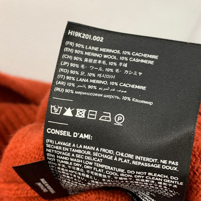 【中古品】【メンズ】 アミアレクサンドレマチウシ タートルネック ニット トップス ブランド 古着 141-250727-gm-26-fuz サイズ：M カラー：オレンジ 万代Net店