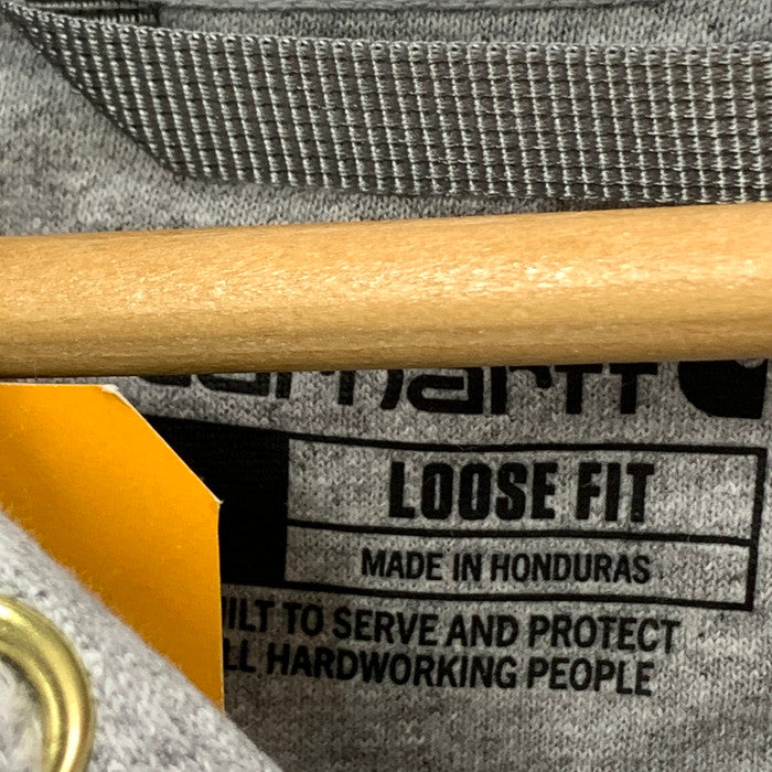 【中古美品】【メンズ】 Carhartt カーハート パーカー フーディー トップス ブランド 古着 145-250601-gm-21-fuz サイズ：L カラー：グレー 万代Net店