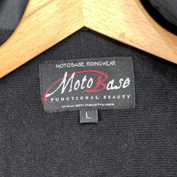 【中古品】【メンズ】 USED ジャケット MOTO BASE ブランド 古着 147-260314-gm-12-fuz サイズ：L カラー：ブラック 万代Net店