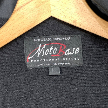 【中古品】【メンズ】 USED ジャケット MOTO BASE ブランド 古着 147-260314-gm-12-fuz サイズ：L カラー：ブラック 万代Net店