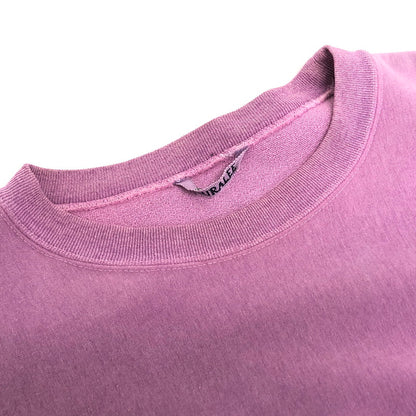 【現状渡し品】【メンズ】 AURALEE オーラリー SUPER MILLED SWEAT CUT-OFF A7AP03SM スーパーミルド スウェット カットオフ 長袖 トップス 141-250920-hn-04-fur サイズ：4 カラー：パープル系 万代Net店