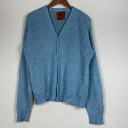 【中古品】【メンズ】 SEARS SPORTSWEAR シアーズ スポーツウェア 60~70’s VINTAGE MOHAIR CARDIGAN 60～70年代 ヴィンテージ モヘア カーディガン 長袖 トップス 145-251130-aa-02-tei サイズ：S カラー：ブルー 万代Net店
