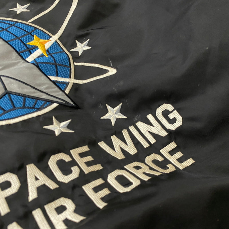 【中古品】【メンズ】 AVIREX アヴィレックス SPACE COMMAND MA-1 JACKET 6182184 スペース コマンド エムエーワン ジャケット アウター 145-260915-sa-16-teih サイズ：XL カラー：ブラック 万代Net店